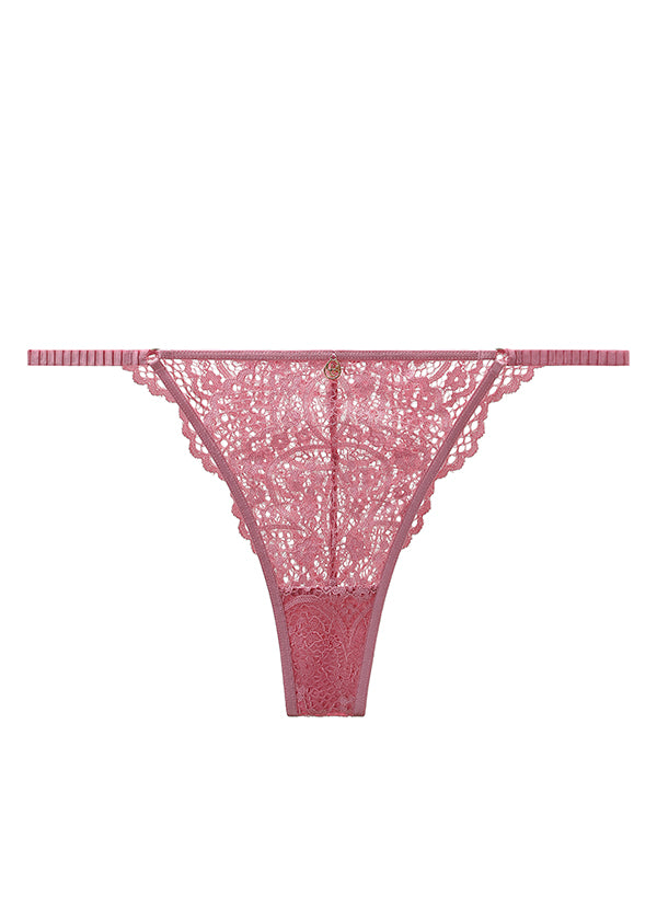 CELINE Plus Sexy Pink Lace Tanga Panties