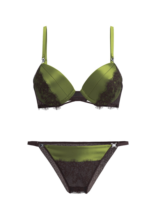 HEDY Eyelash Lace Lingerie Set