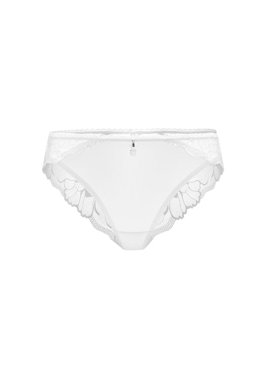 LANA Plus White Lace Brief Panties