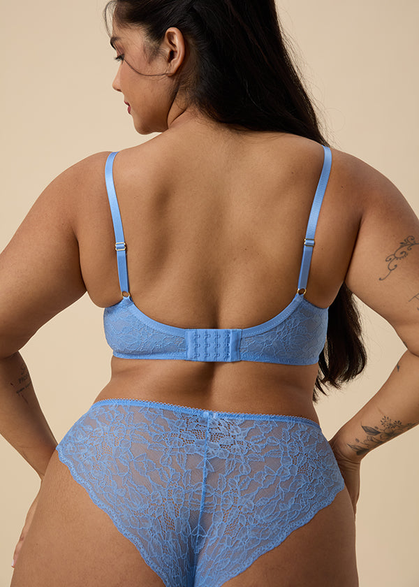 LYDIA Sexy Recycled Blue Lace Hipster Panties-imgsize-XL