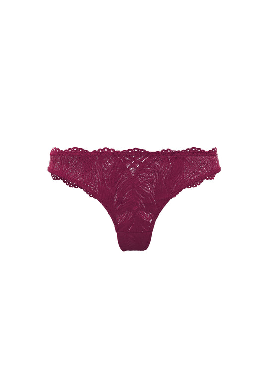 MIRA Plus Sexy Red Lace Brief Panties