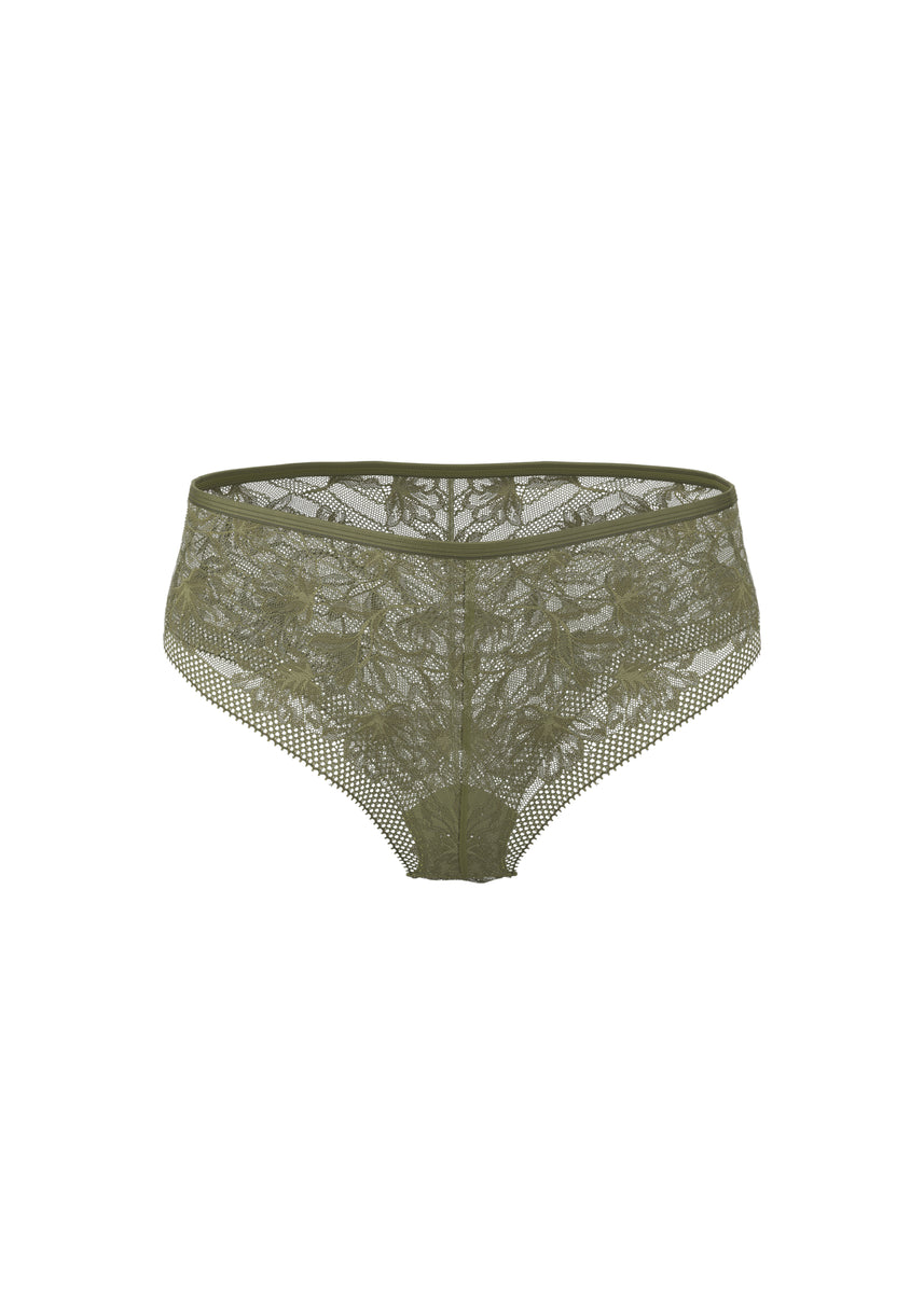 Sophia Olive Green Lace main image 1