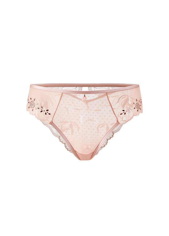 VALERIE Sparkling Soft Beige Brief Panties