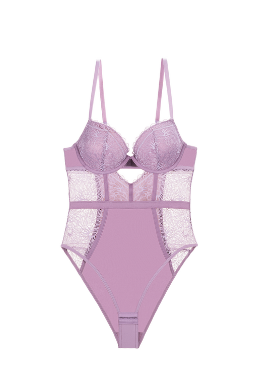 CLARA Plus Spacer Cup Lace Bodysuit