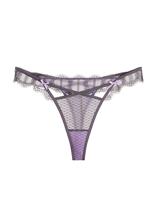 CRYSTAL Sexy Lace Thong Panties