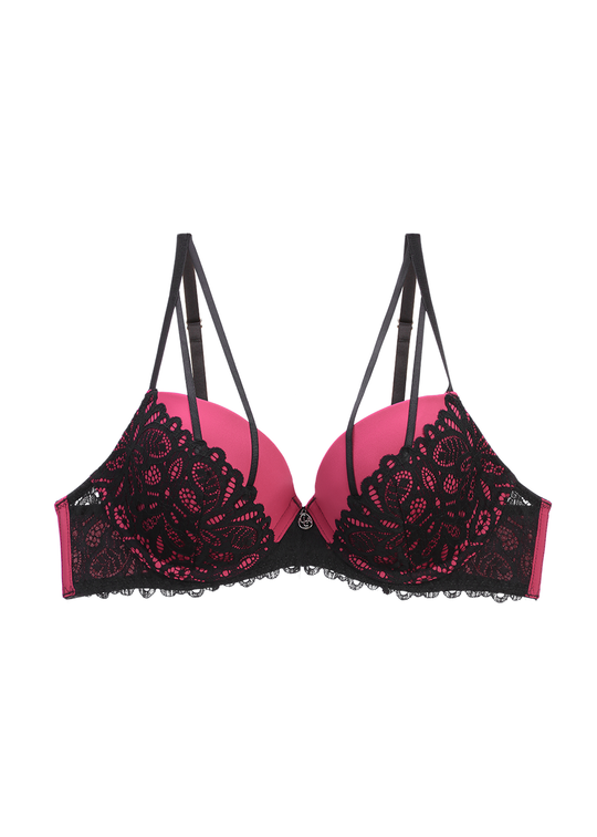 ELOISE Plus Sexy Lace Underwired Demi Bra