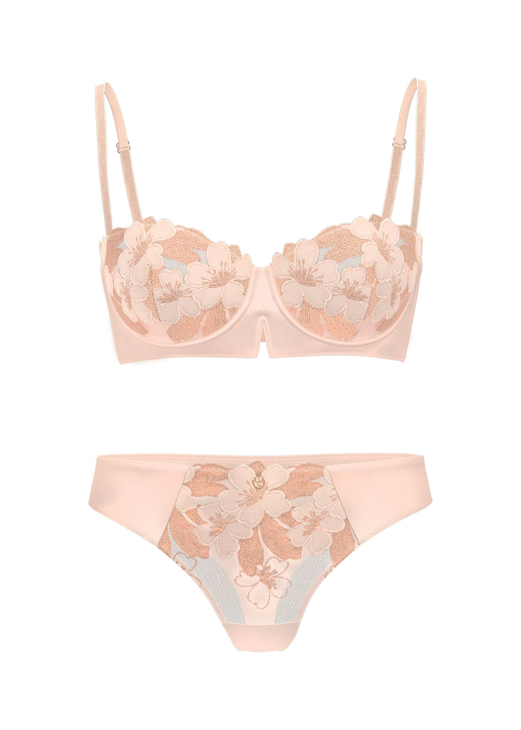 ESME Nude Pink Lingerie Set