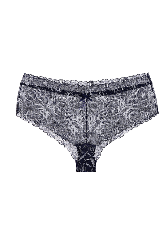 EVELYN Flower Pattern Lace Boyshorts