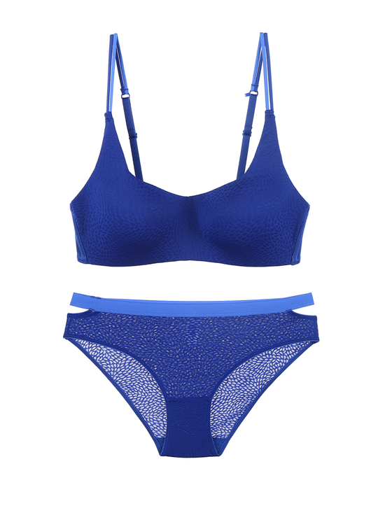 FAITH Comfort Blue Sports Lingerie Set