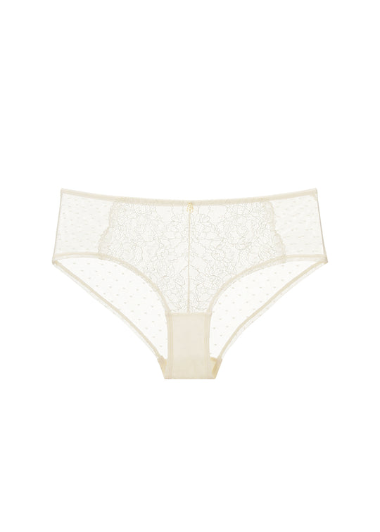 HARRIET Nude Lace Boyshort Panties