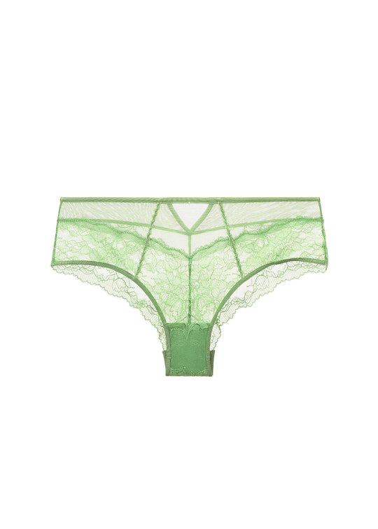 JANET Green Lace Boyshort Panties