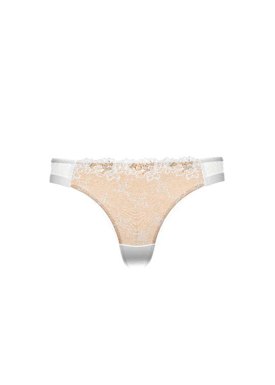 JESSA Sexy White Lace Tanga Panties