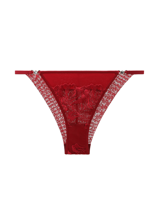 JESSICA Sexy Red Lace Tangas Panties