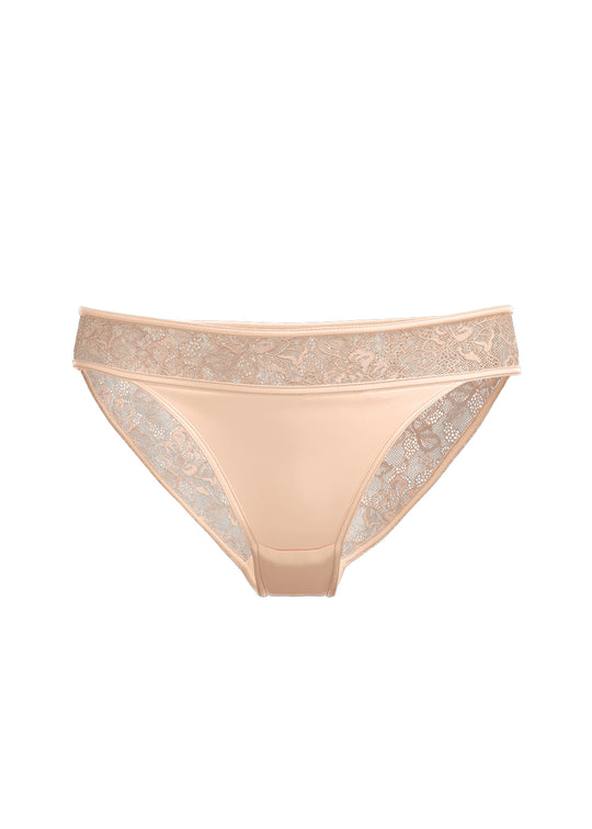 JOLIN Plus Nude Floral Lace Hipster Panties