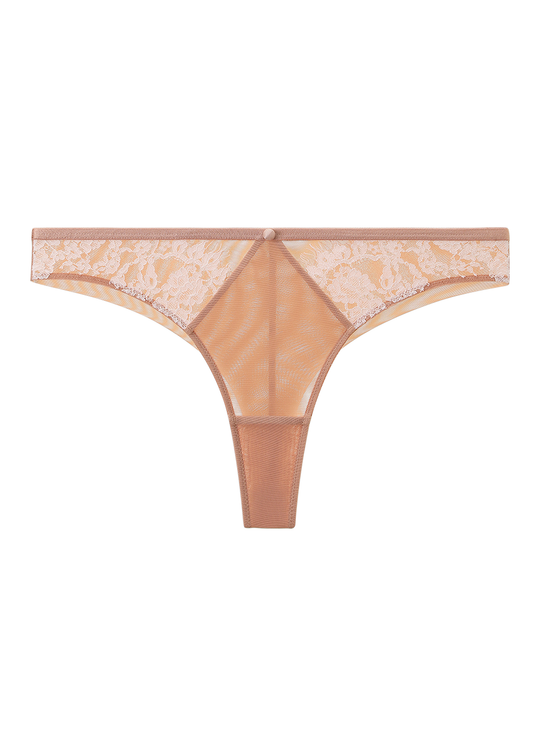 JULIA Sexy Nude Lace Tangas Panties
