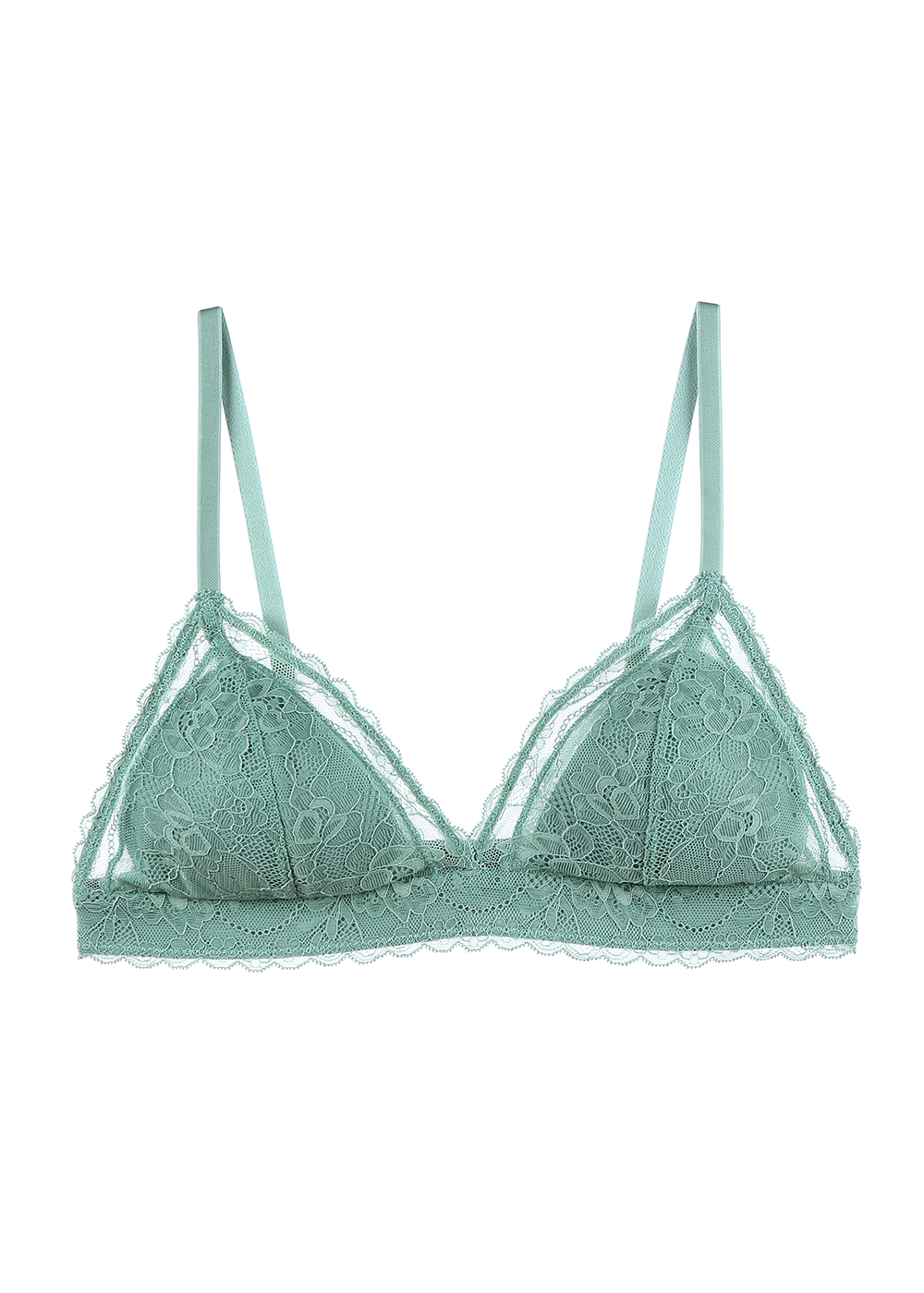 LACE BACK TRI BRA LUCKY CHARMS