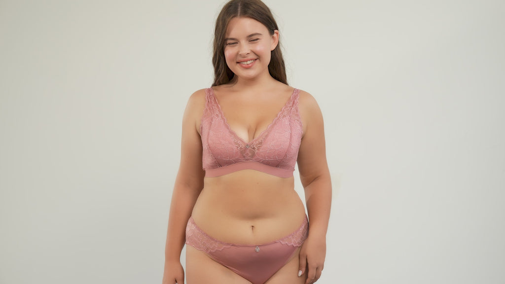 Pearl By Venus® Wireless Lace Trim Bra, Any 2 For $30 in Dolce' Delight