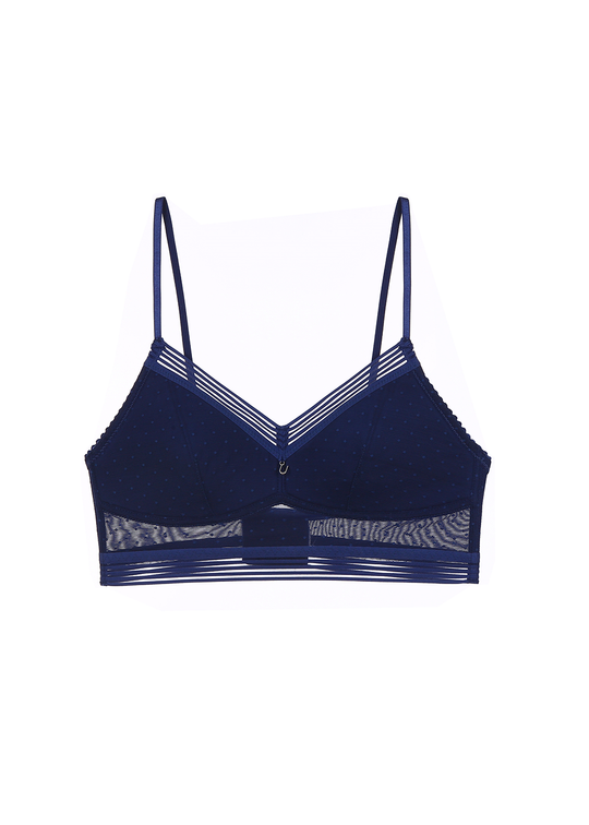 REESE Wireless Soft Mesh Convertible Bralette Bra