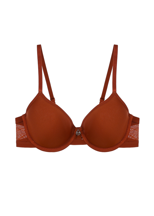 VANESSA Plus Mesh Molded Cup T-shirt Bra