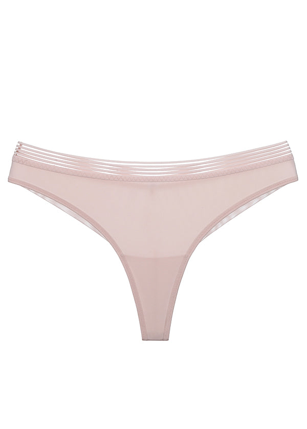 ADAH Cute Micro-Mesh Tanga Panties-imgcolor-Pink