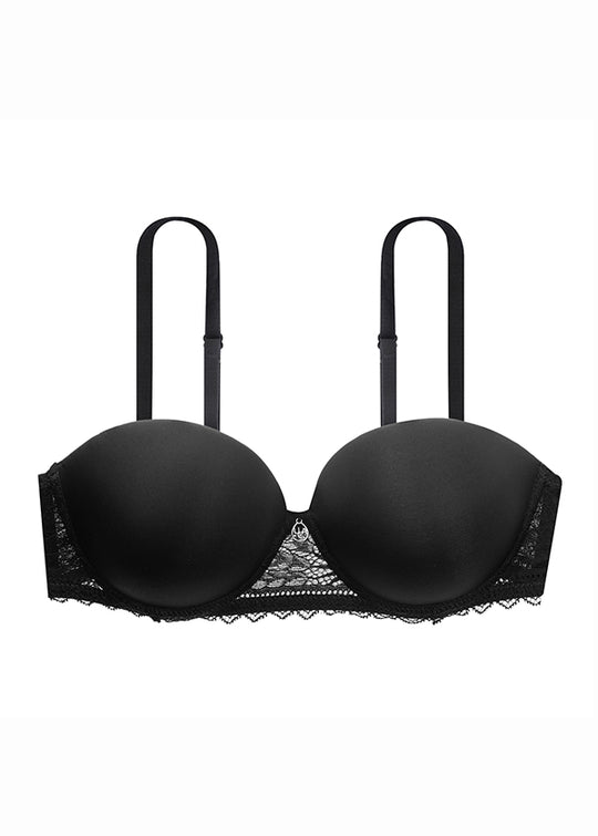 JAYNA Lace Balconette Push-up Convertible Straps Bra