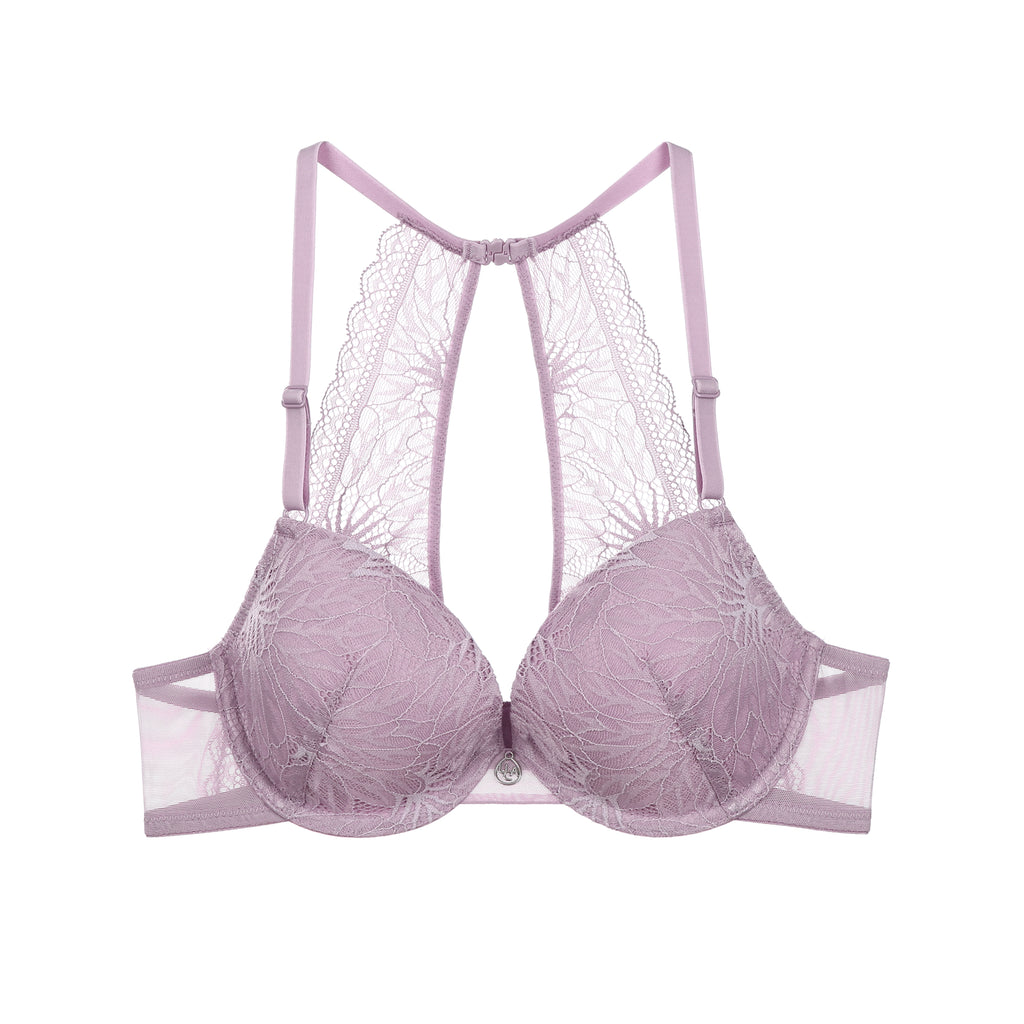 LILY Comfort Triangle Wireless Recycled Lace Bralette