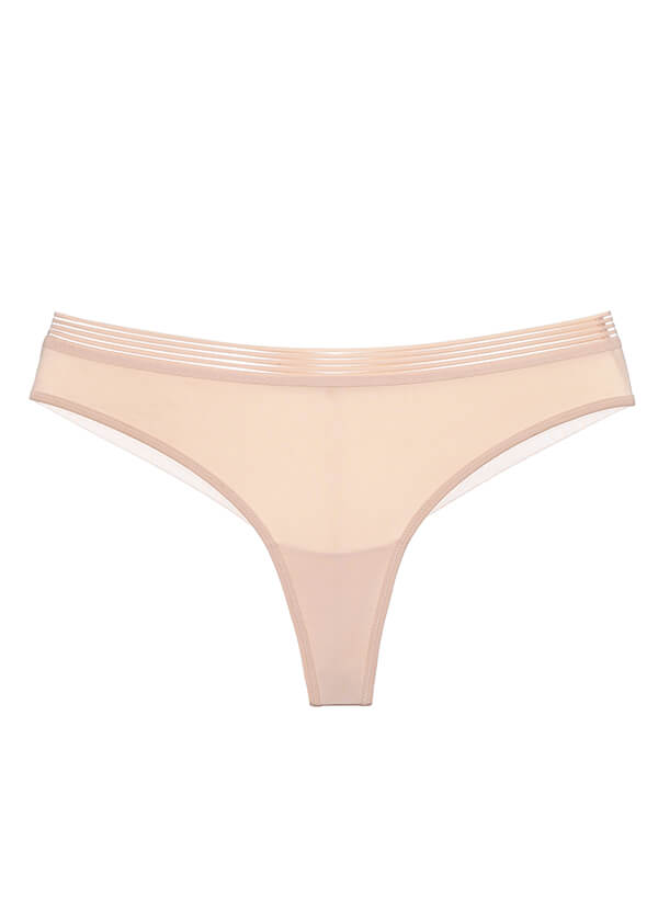 Comete Tanga Panty Sweet Chestnut 12S710 - Lace & Day