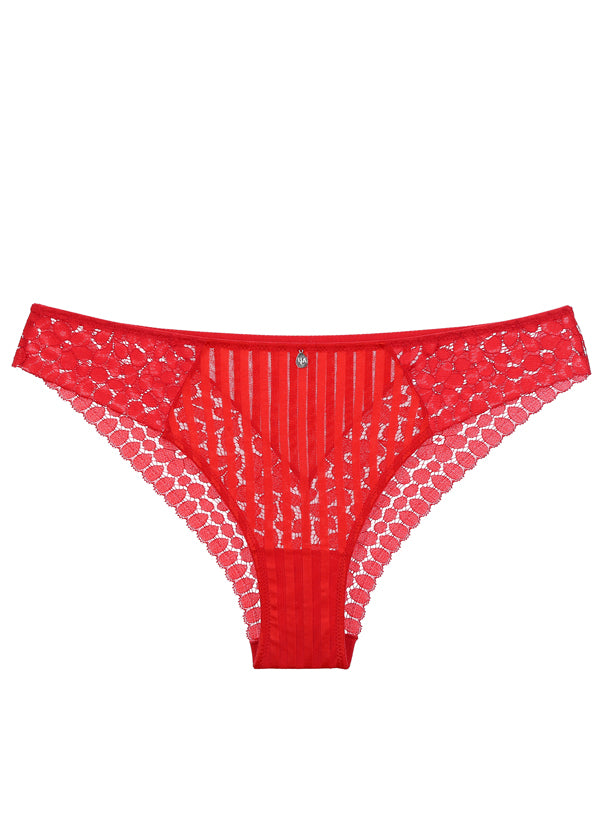 AMINA Sexy Lace Red Hipster